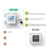 Alansxinny Thermostat Lock Box Secure Transparent Protection-3