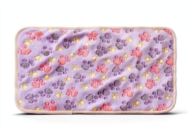 Wutfuooo Fleece Pet Blankets Reversible Cozy Cat Dog-1