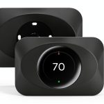 BAOKZZOM Nest Thermostat Trim Plate ABS Cover Wall Mount-0