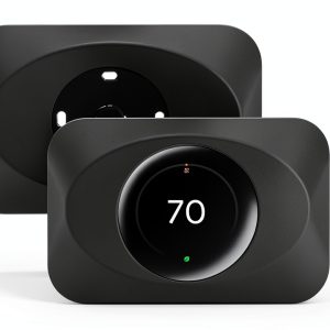 BAOKZZOM Nest Thermostat Trim Plate ABS Cover Wall Mount-0