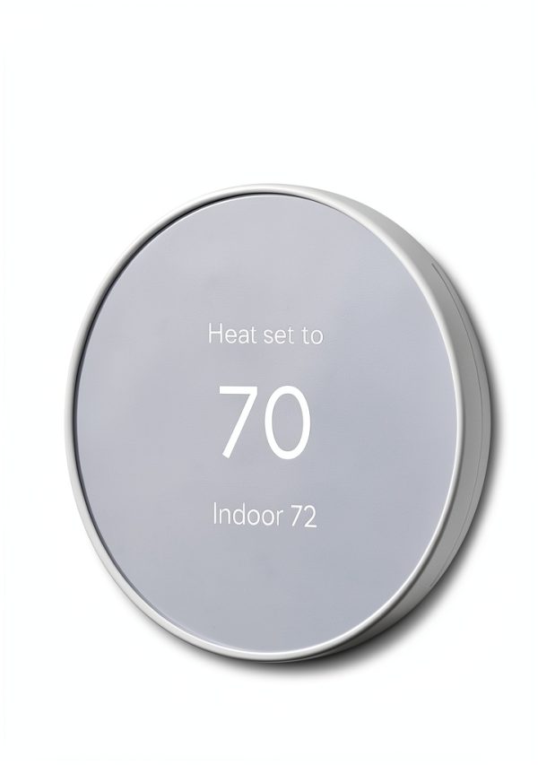 Nest Thermostat Trim Kit Modern Design Alloy Steel Cover-2