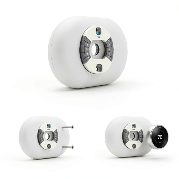 Enadvd Wall Plate Nest Thermostat Cover Modern Design-5