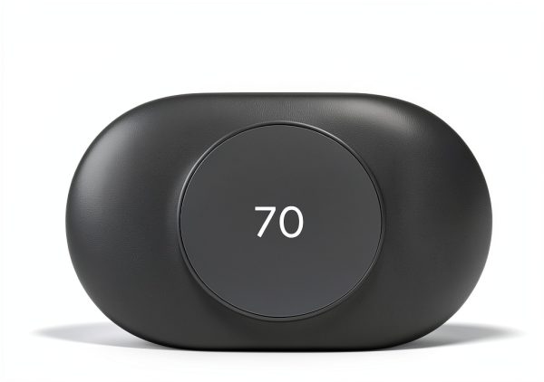 Nest Thermostat Trim Kit Modern Charcoal Wall Mount-1