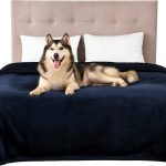 Bedsure Waterproof Pet Blanket Reversible Sherpa Flannel-0
