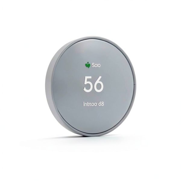 Nest Thermostat Trim Kit Modern Design Alloy Steel Cover-4