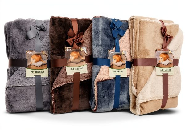 Furhaven Pet Thermal Blanket Waterproof Sherpa Dog Cat Bed-7