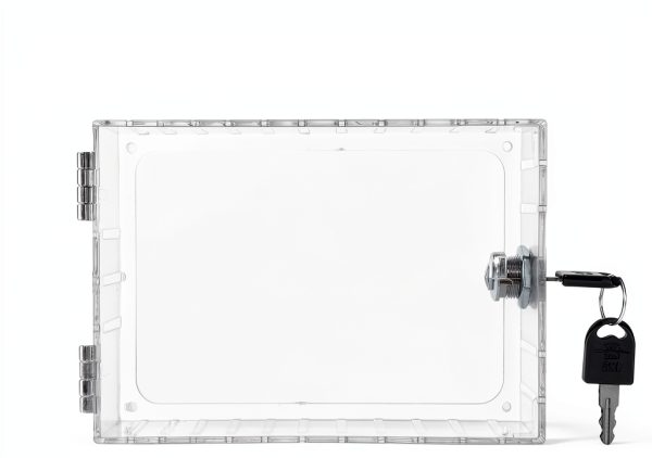 GYFVBH Thermostat Lock Box Clear PE Material Key Security-2