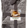 Furhaven Pet Thermal Blanket Waterproof Sherpa Dog Cat Bed-6