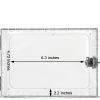 GYFVBH Thermostat Lock Box Transparent Touch Control Wall-2