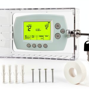 GYFVBH Thermostat Lock Box Clear PE Material Key Security-0