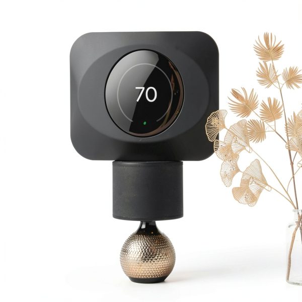BAOKZZOM Nest Thermostat Trim Plate ABS Cover Wall Mount-4