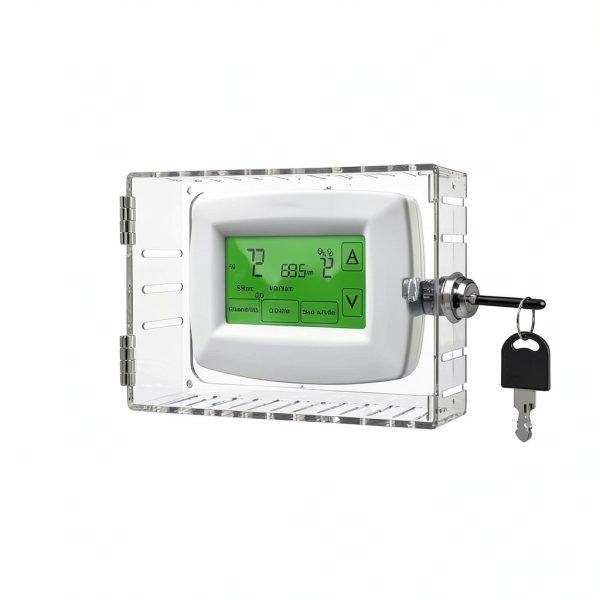 GYFVBH Thermostat Lock Box Transparent Touch Control Wall-4