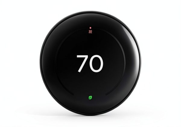 BAOKZZOM Nest Thermostat Trim Plate ABS Cover Wall Mount-1
