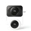 BAOKZZOM Nest Thermostat Trim Plate ABS Cover Wall Mount-2
