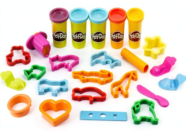 Play-Doh Fun Tub Hasbro Kids Clay Set Reusable-7