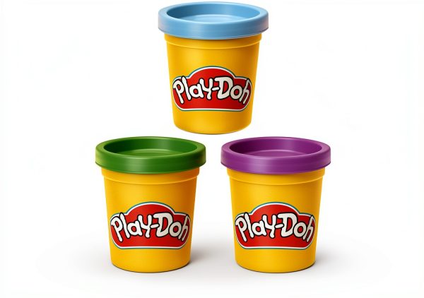 Hasbro Play-Doh Camera Kit with 3 Colors, 5 Animal Stamps, Playmat for-11