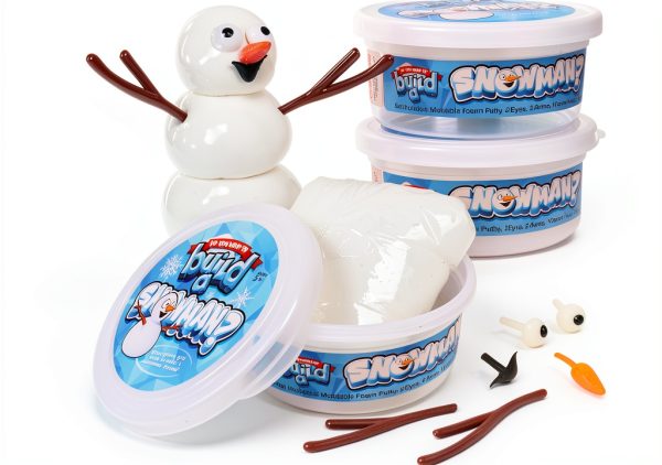 Kangaroo Manufacturing Snowman Foam Art Kit-3
