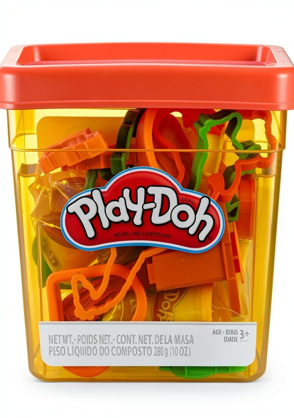 Play-Doh Fun Tub Hasbro Kids Clay Set Reusable-6