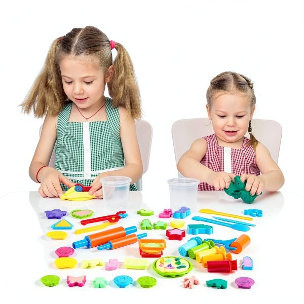 Kids Clay Dough Set Joyin ABS 44‑Piece Tool-6
