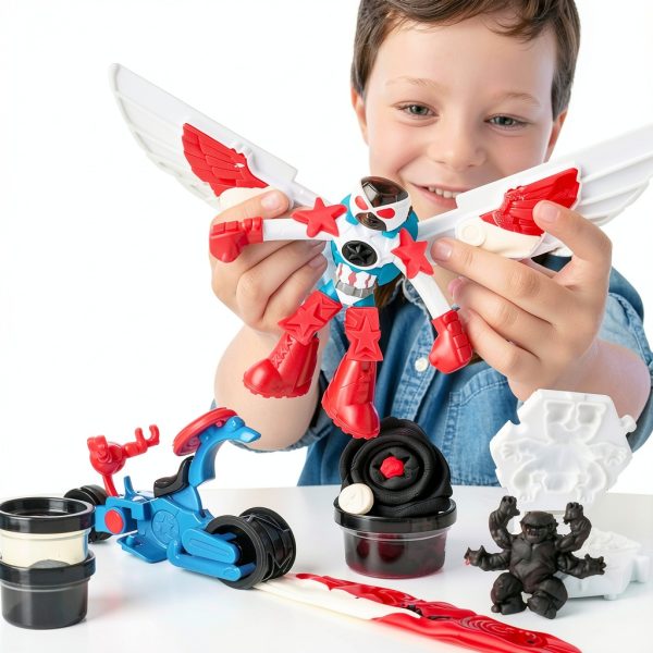 Captain America Play-Doh Kit for Kids-5
