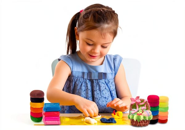 Exptolii Kids Art Clay Set 36 PCS Multicolor Clay Toys-5