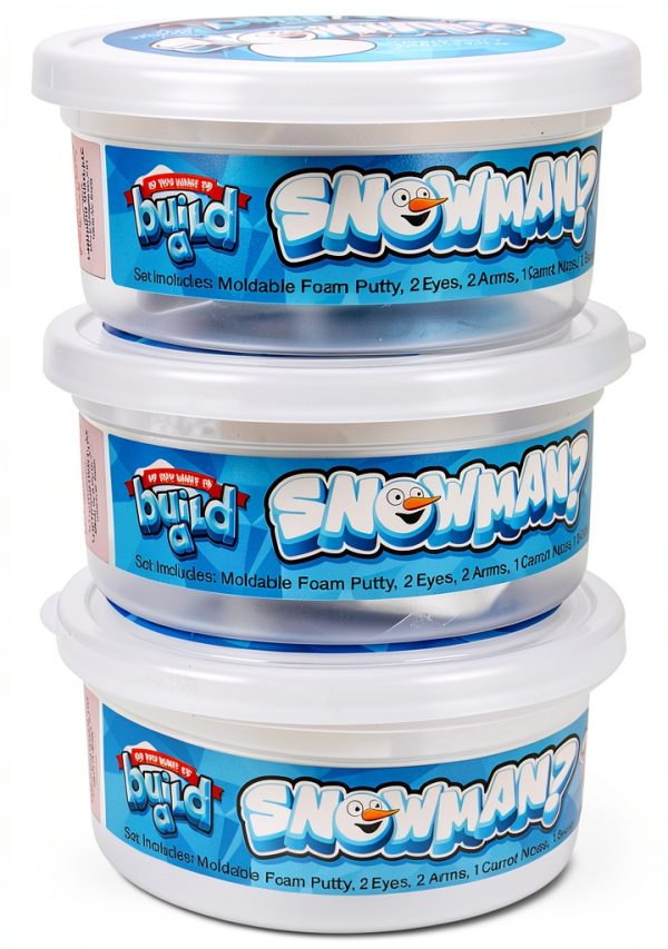 Kangaroo Manufacturing Snowman Foam Art Kit-8