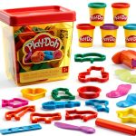 Play-Doh Fun Tub Hasbro Kids Clay Set Reusable-0