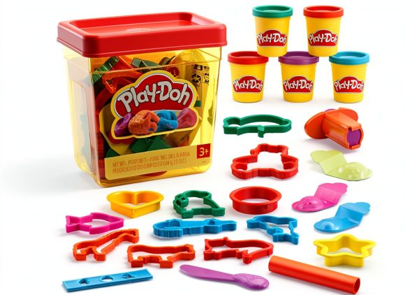 Play-Doh Fun Tub Hasbro Kids Clay Set Reusable-0