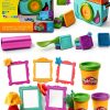 Hasbro Play-Doh Camera Kit with 3 Colors, 5 Animal Stamps, Playmat for-13