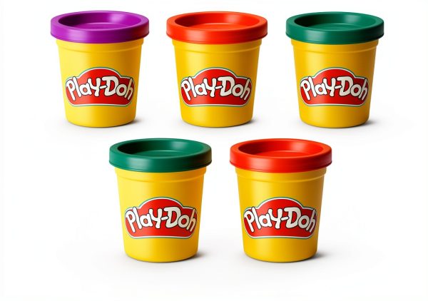 Play-Doh Fun Tub Hasbro Kids Clay Set Reusable-5