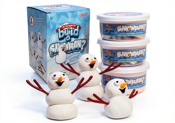 Kangaroo Manufacturing Snowman Foam Art Kit-0