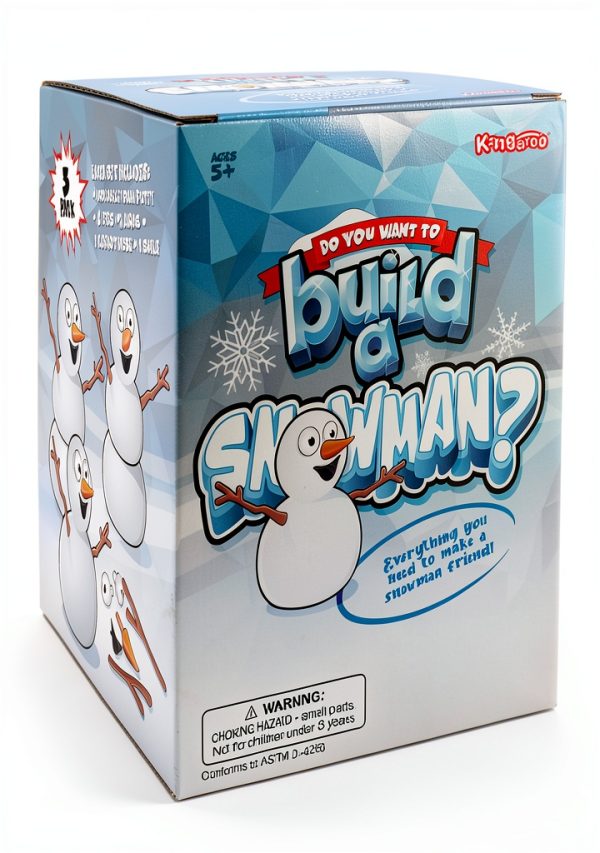 Kangaroo Manufacturing Snowman Foam Art Kit-6