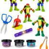 Hasbro Teenage Mutant Ninja Turtles Play-Doh Set with Flexible Figures-0