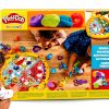 Hasbro Play-Doh On-the-Go Creative Kit with 19 Tools, 4 Color Cans,-18