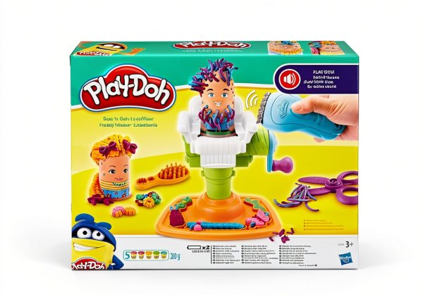 Play-Doh Barber Shop Toy by Hasbro Model E2930 Brown Original Version-1
