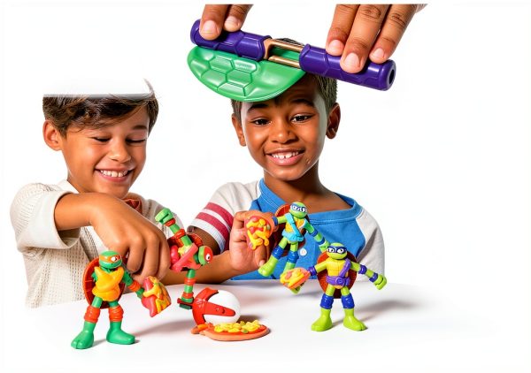 Hasbro Teenage Mutant Ninja Turtles Play-Doh Set with Flexible Figures-12