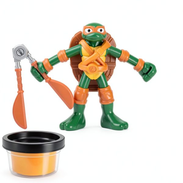 Hasbro Teenage Mutant Ninja Turtles Play-Doh Set with Flexible Figures-8