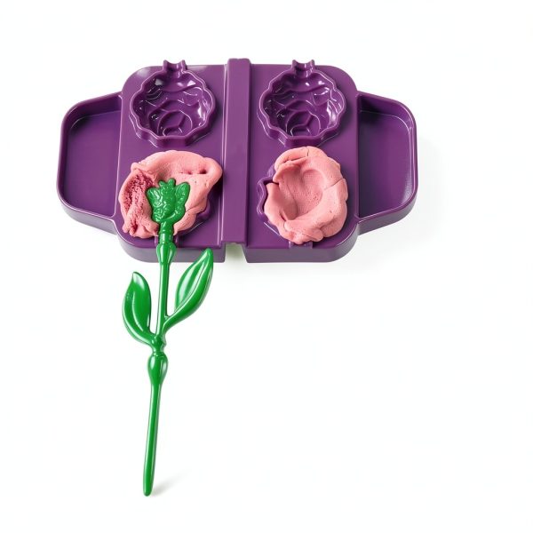Hasbro Play-Doh Garden Flower Kit with 5 Colors and 27 Garden Tools-10