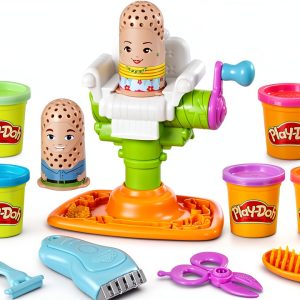 Play-Doh Barber Shop Toy by Hasbro Model E2930 Brown Original Version-0