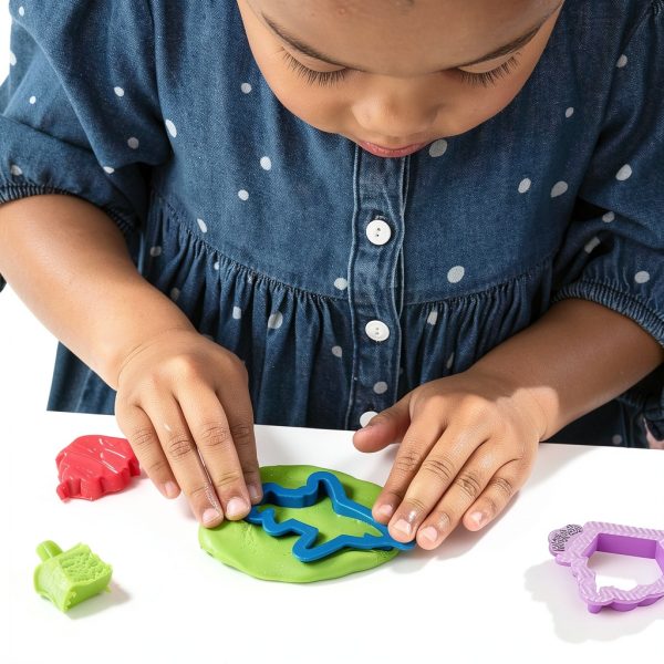 Hasbro Play-Doh On-the-Go Creative Kit with 19 Tools, 4 Color Cans,-13