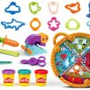 Hasbro Play-Doh On-the-Go Creative Kit with 19 Tools, 4 Color Cans,-15