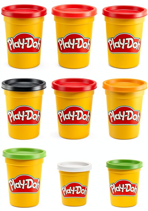 Play-Doh Favorite Color Pack Modeling Clay 9-Can Set Rainbow Colors-14