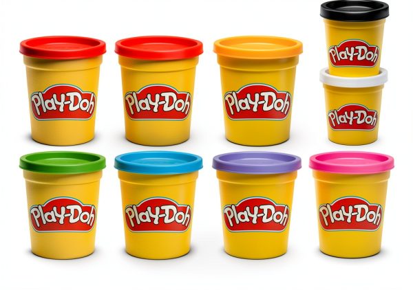 Play-Doh Favorite Color Pack Modeling Clay 9-Can Set Rainbow Colors-7
