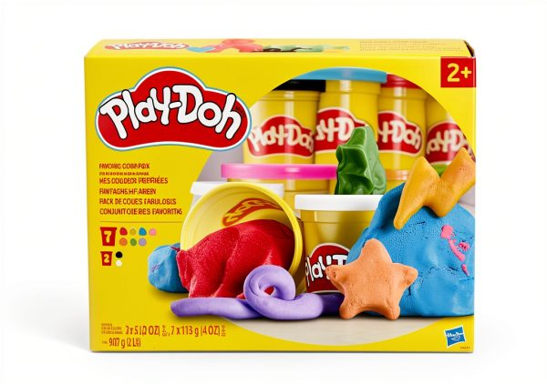 Play-Doh Favorite Color Pack Modeling Clay 9-Can Set Rainbow Colors-16