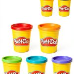 Play-Doh Favorite Color Pack Modeling Clay 9-Can Set Rainbow Colors-0