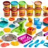 Hasbro Play-Doh Farmer's Market Set 15-Color Clay Kit with Food Molds-0