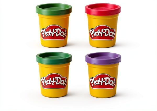 Hasbro Play-Doh On-the-Go Creative Kit with 19 Tools, 4 Color Cans,-14