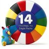 Crayola Model Magic 14‑Color Deluxe Pack Non‑Toxic Air‑Dry Clay-1