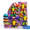 Hasbro Teenage Mutant Ninja Turtles Play-Doh Set with Flexible Figures-1