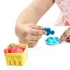 Hasbro Play-Doh Farmer's Market Set 15-Color Clay Kit with Food Molds-1